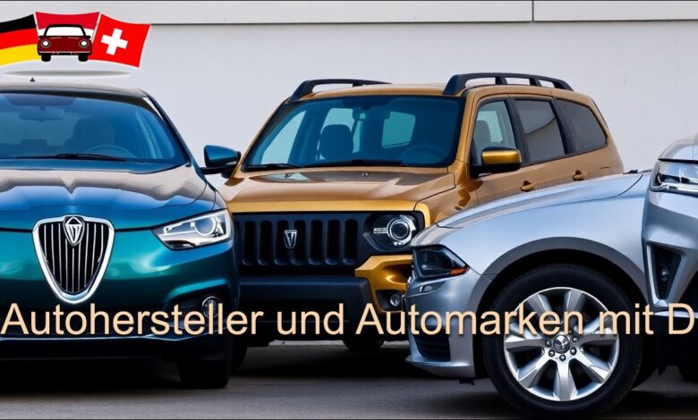 Autohersteller mit D: Marken und Modelle im Detail