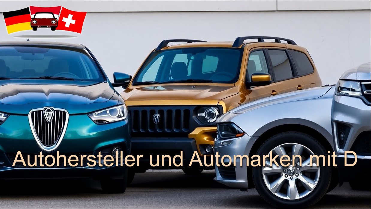 Automarken und Autohersteller mit D