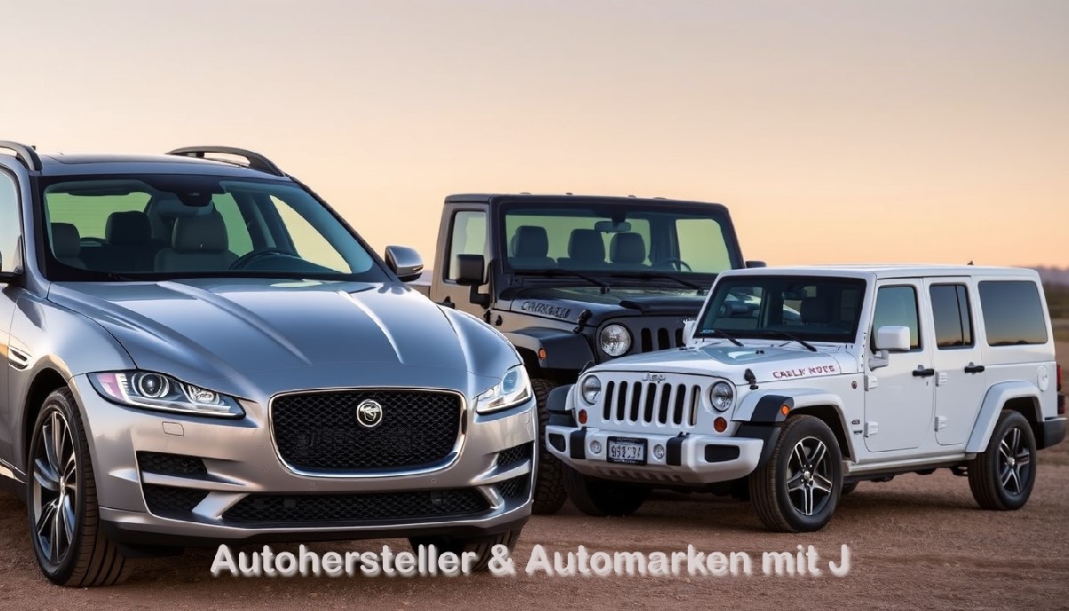 10 Autohersteller mit J: Detaillierte Infos und Modelle