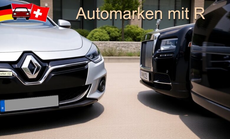 15 Autohersteller mit R: Detaillierte Infos und Modelle