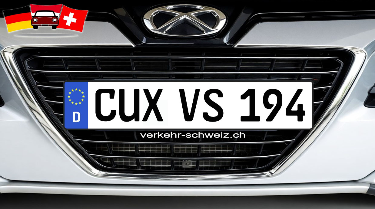 KFZ Kennzeichen CUX