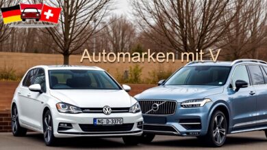 Automarken mit V: 15 Marken und ihre wichtigsten Fakten