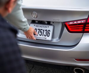 Kennzeichen am Auto wechseln – Die einfache Anleitung