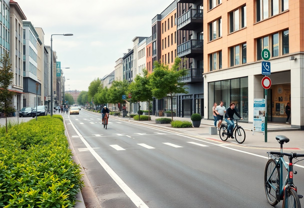 Verkehrswende in Wiesbaden: Mosbacher Straße wird zur neuen Fahrradstraße