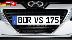 KFZ Kennzeichen BÜR