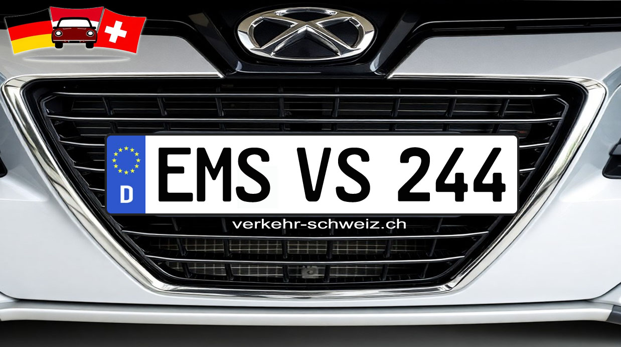 KFZ Kennzeichen EMS