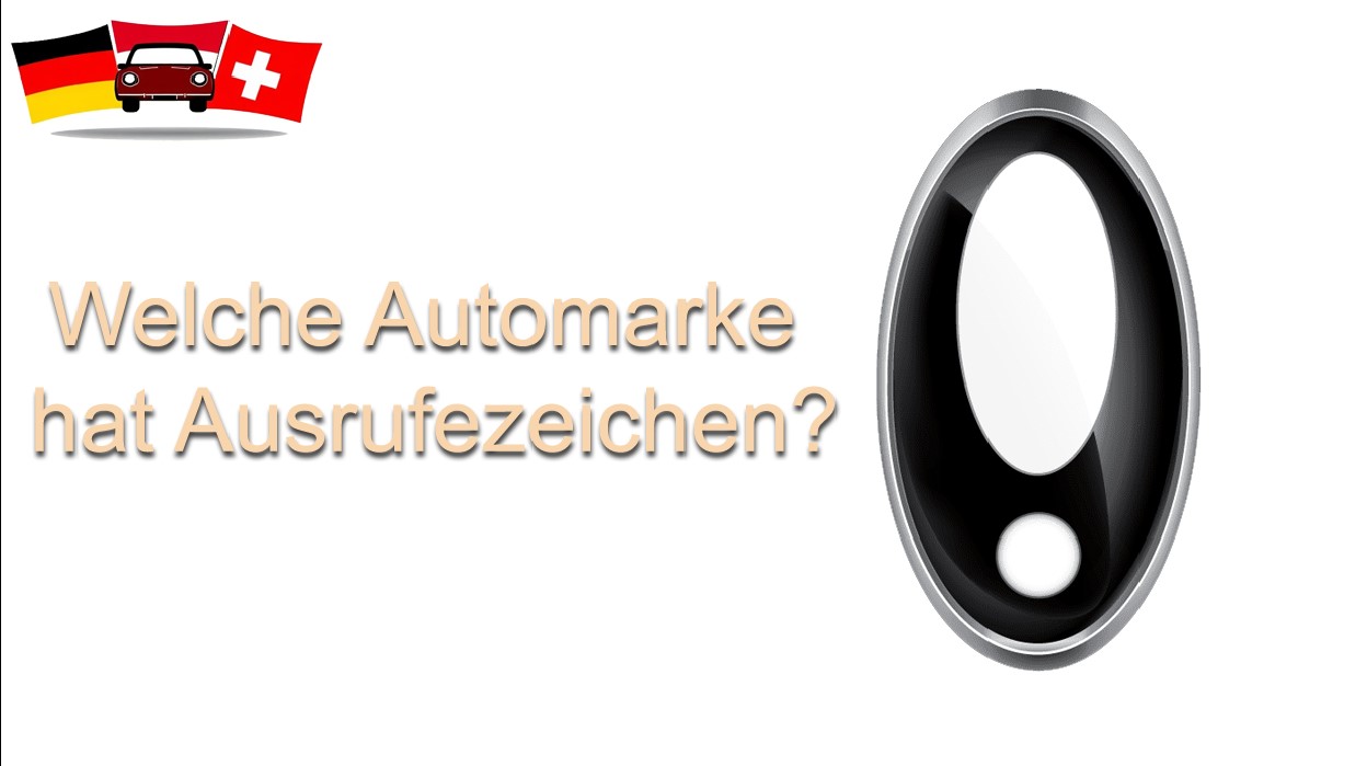 Welche Automarke hat Ausrufezeichen?