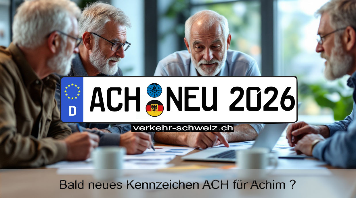 KFZ-Kennzeichen ACH: Bald Realität in Achim?