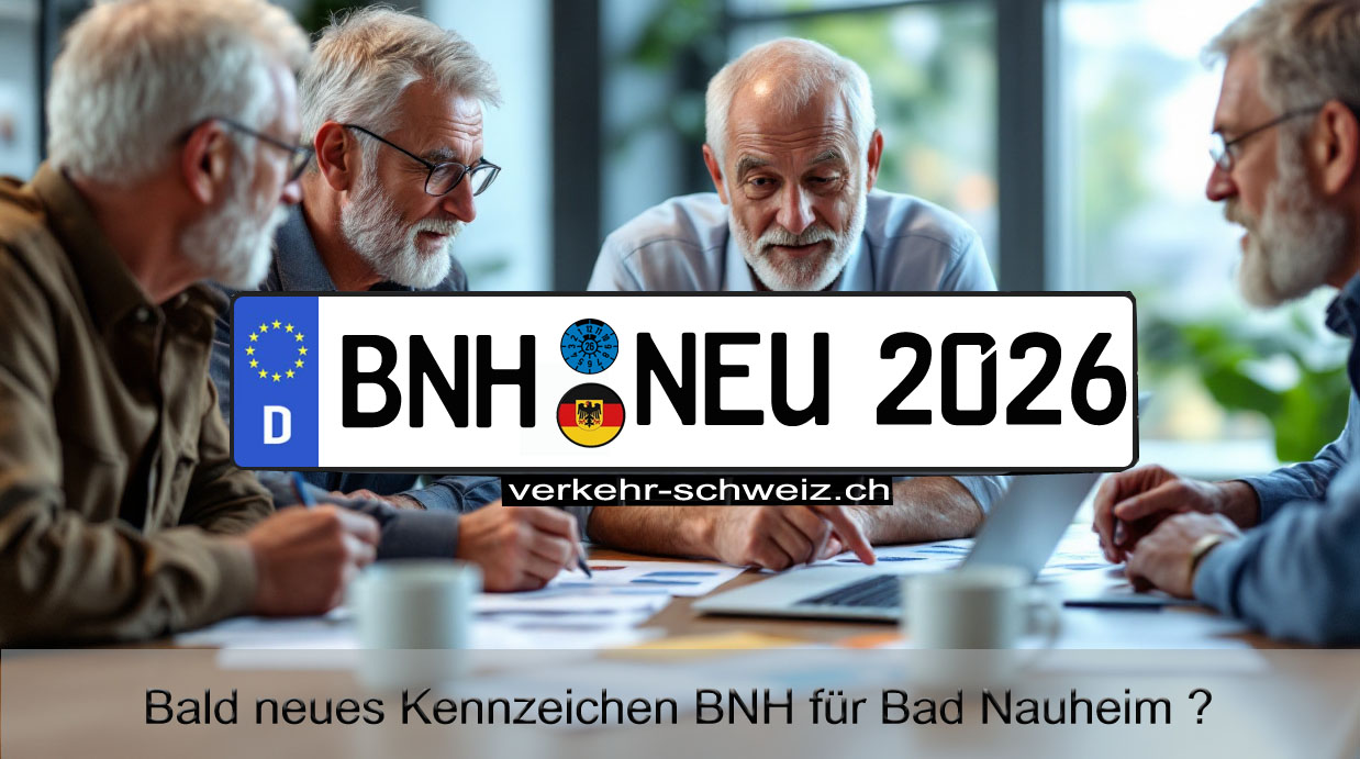 Neues KFZ-Kennzeichen BNH für Bad Nauheim geplant