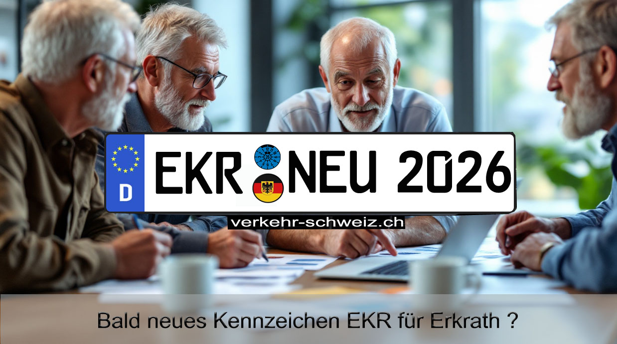 Neues EKR-Kennzeichen für Erkrath bald verfügbar