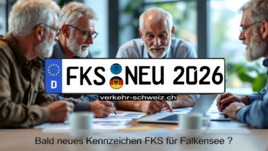 Neues KFZ Kennzeichen KFZ Kennzeichen FKS für Falkensee