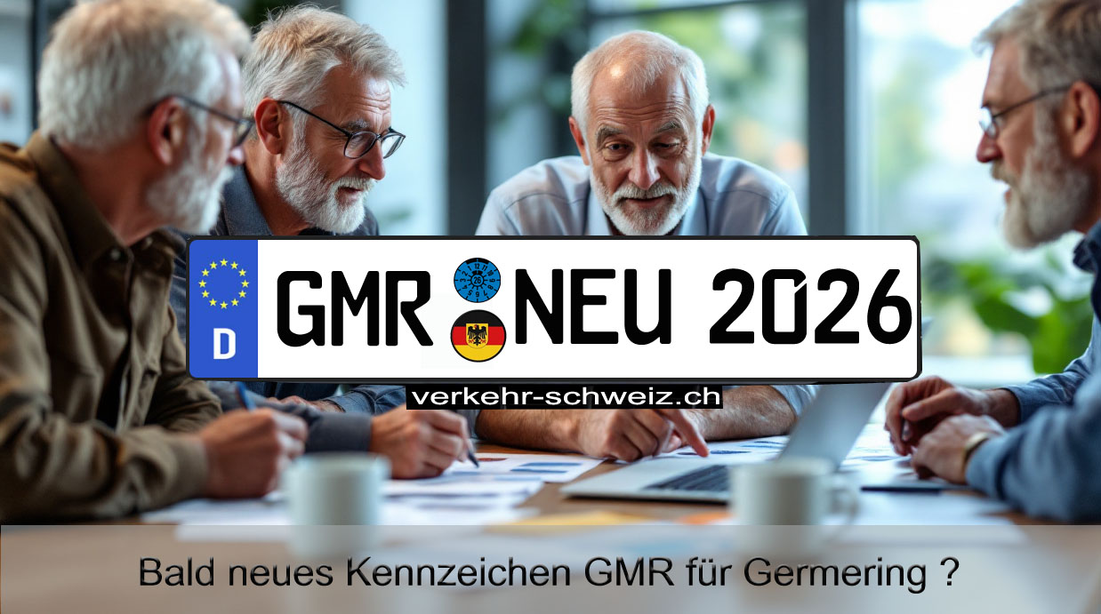 Neues KFZ Kennzeichen KFZ Kennzeichen GMR für Germering