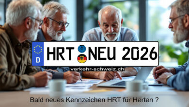 Neues KFZ Kennzeichen KFZ Kennzeichen HRT für Herten