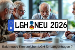 Neues KFZ Kennzeichen KFZ Kennzeichen LGH für Langenhagen