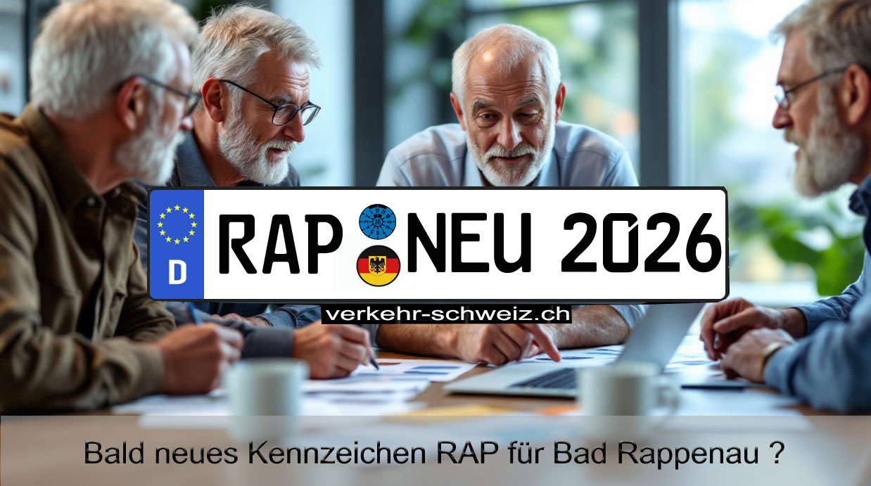 Neues KFZ-Kennzeichen RAP bald in Bad Rappenau?