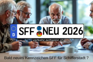 Neues KFZ Kennzeichen KFZ Kennzeichen SFF für Schifferstadt