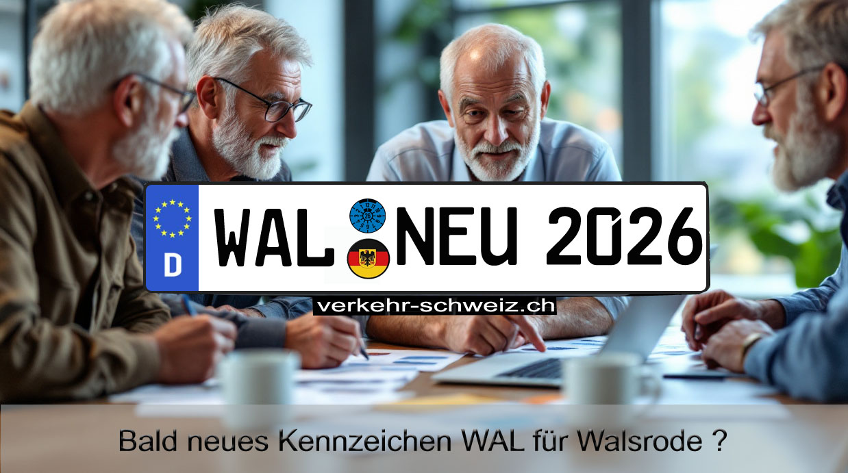 Walsrode: Neues KFZ-Kennzeichen WAL in Aussicht